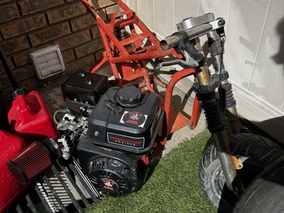 Mini Bike Frame And 212cc Engine