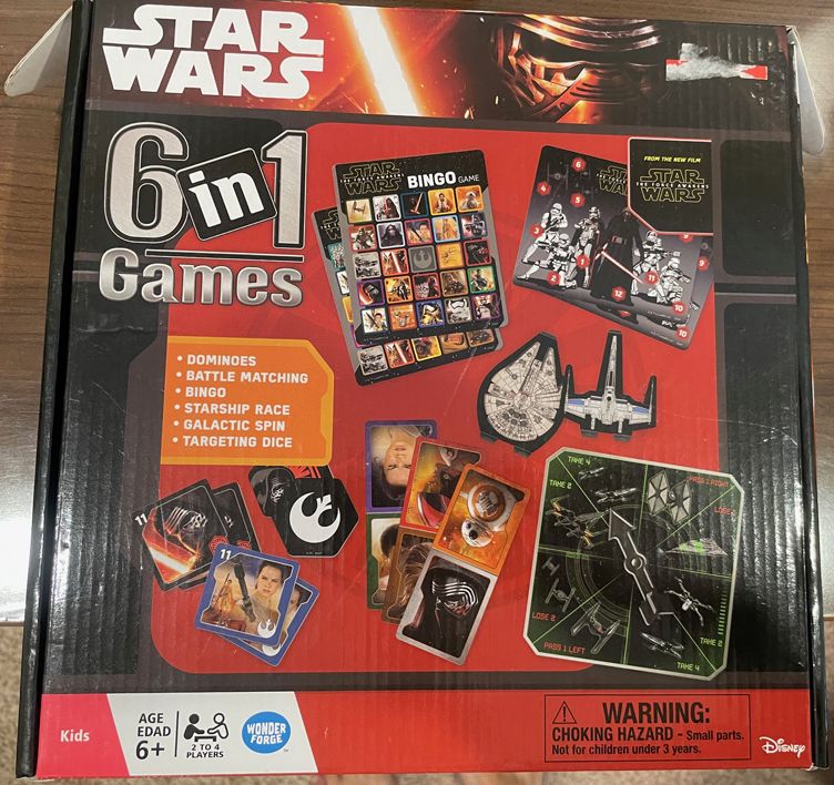 Star Wars 6 in 1 Games