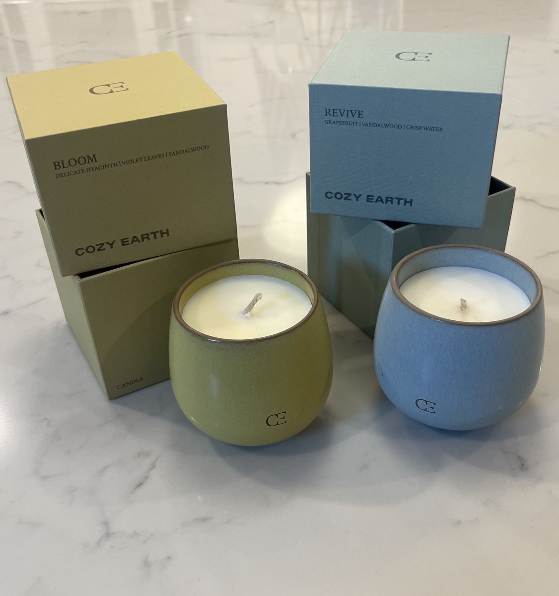 Brand New Cozy Earth Candles