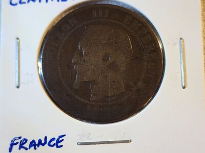 1853W France 10 Centimes
