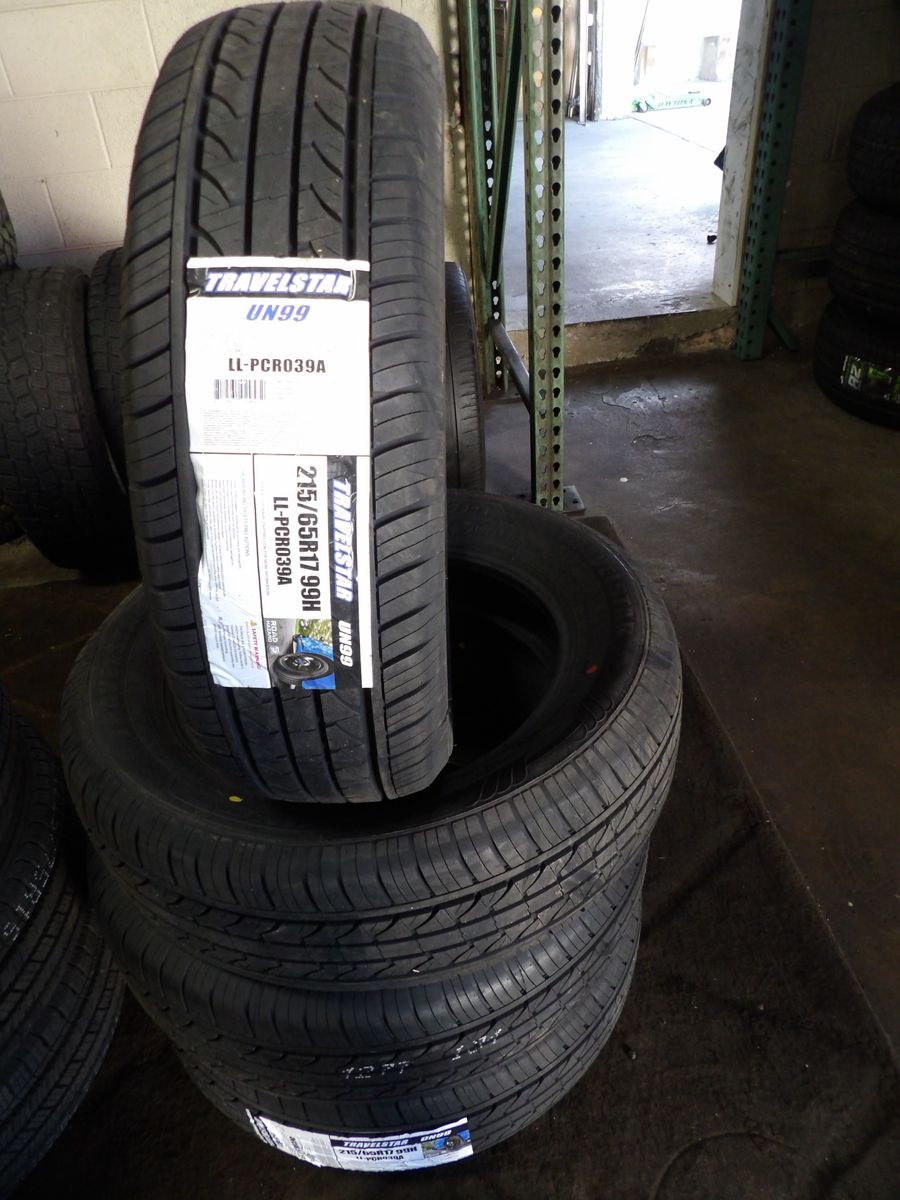 215/65R17 TRAVELSTAR UN99 SET OF BRAND NEW TIRES