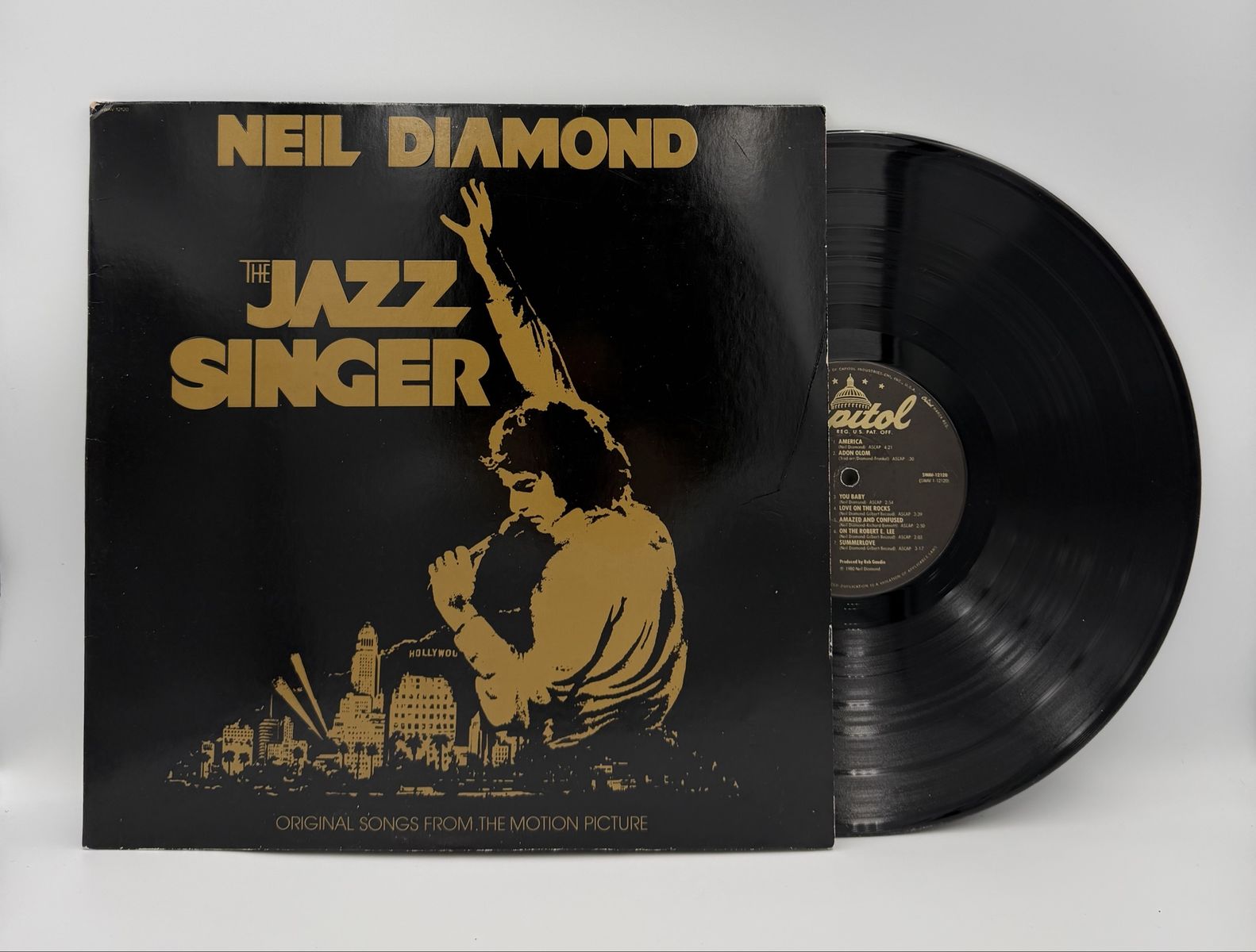 Neil Diamond The Jazz Singer Original Motion Picture Soundtrack Vinyl LP