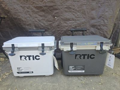 New RTIC 22 qt Wheeled Cooler