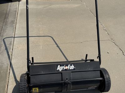 Agri-Fab 26 In Push Lawn Sweeper - No Bag