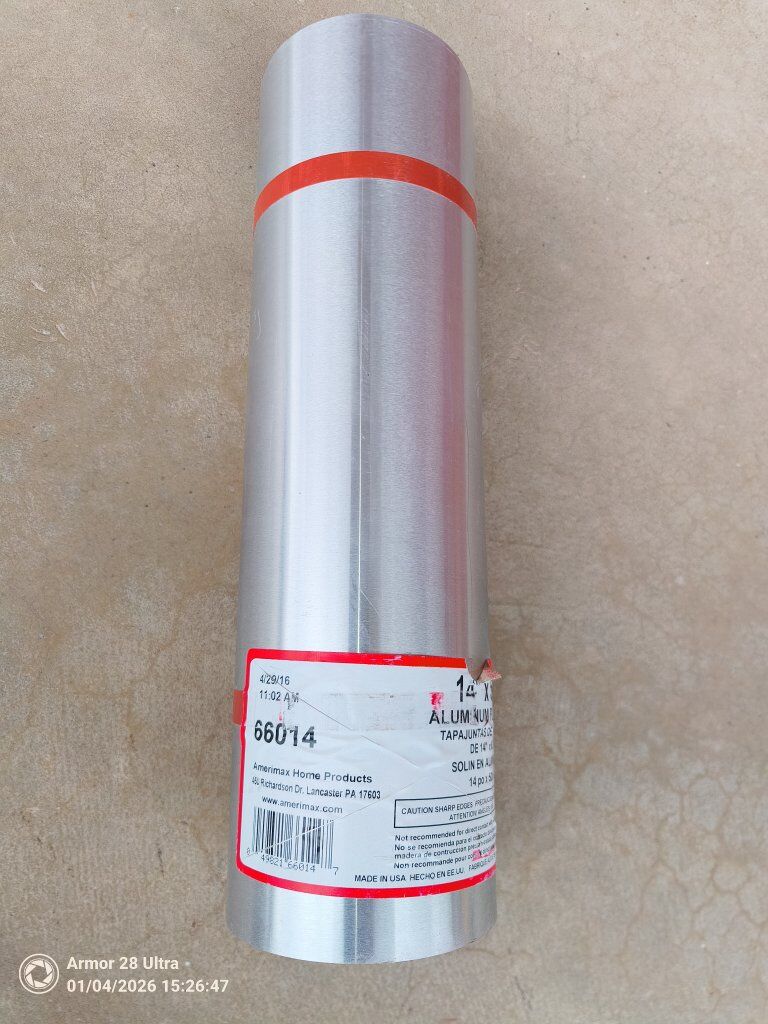 NEW - Roll of Aluminum Flashing