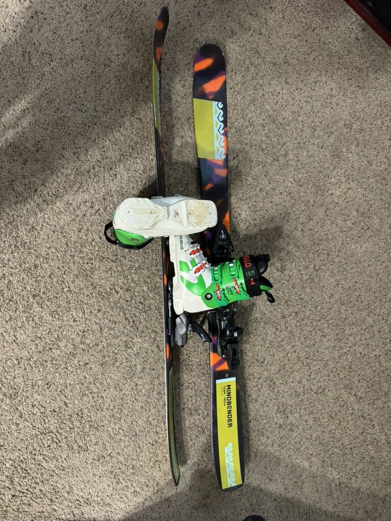 Skis Boots Bindings Package