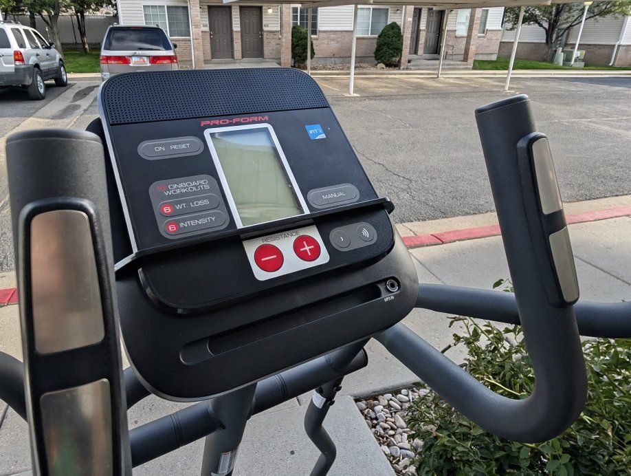 ProForm Elliptical Machine with Digital Display and Resistance Controls