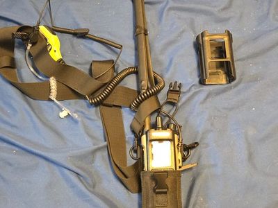 Tan Baofeng UV-32 with extras