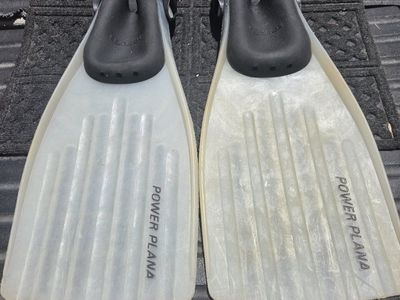 Mares Power Plana Diving Fins Scuba Snorkeling Flippers - Used