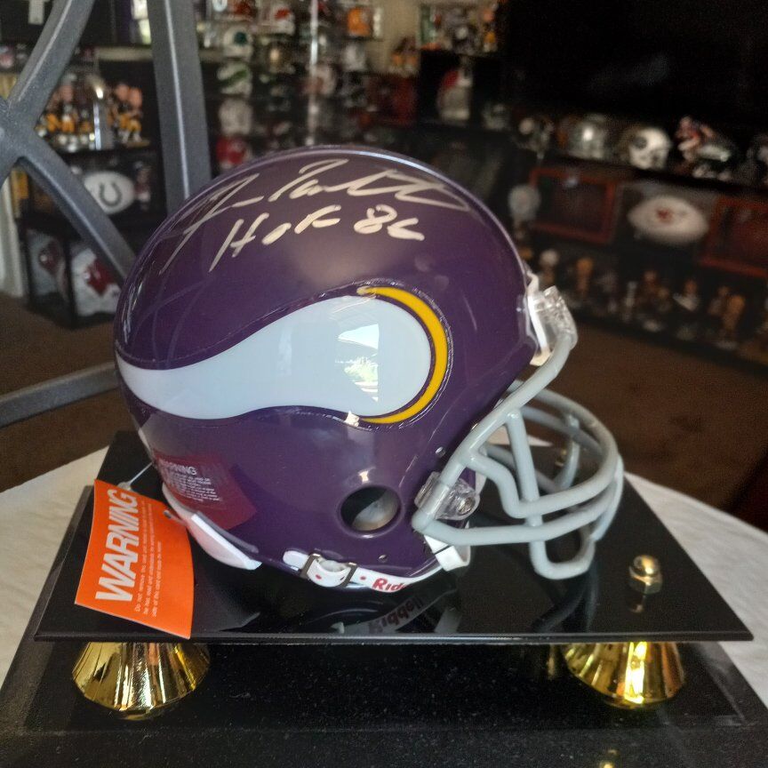 autograph mini helmet