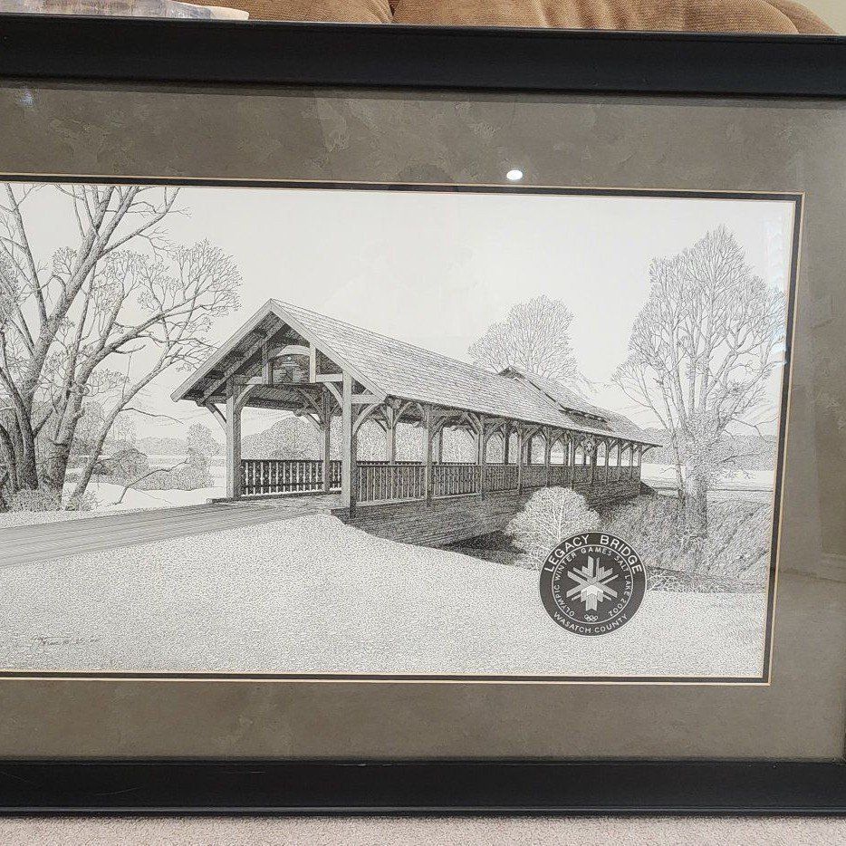 2002 Olympic Legacy Bridge Painting 75/1000