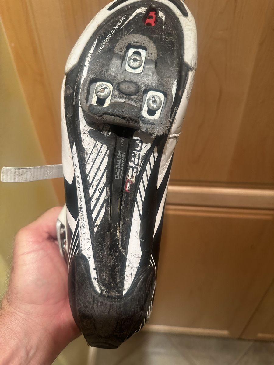 Shimano size 10 road bike shoes