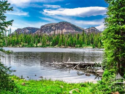 Mirror Lake, a picturesque alpine lake