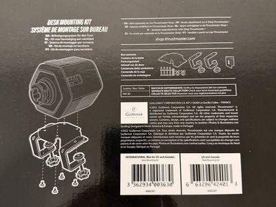 Thrustmaster Desk Mounting Kit for Gaming Racing Wheels & Flight Sticks (New, Sealed)