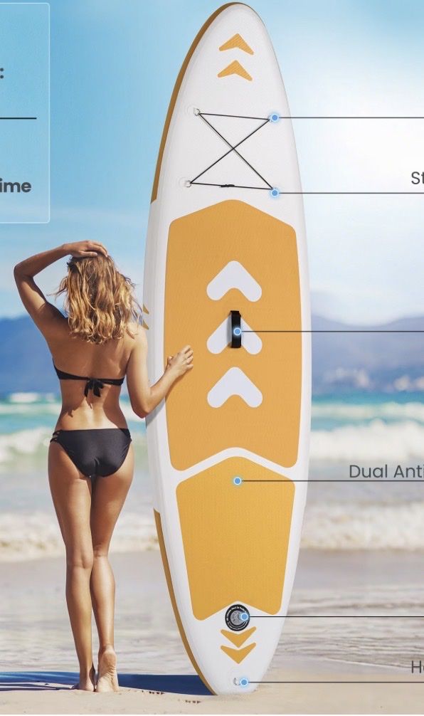 Inflatable Paddle Board SUP Package — Brand New! Multi person SUP 1-2 person