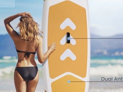 Inflatable Paddle Board SUP Package — Brand New! Multi person SUP 1-2 person