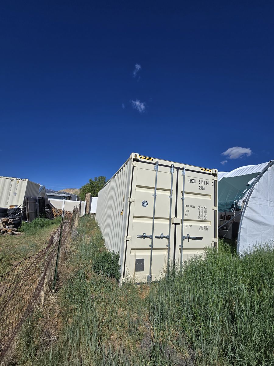 40’ High Cube Shipping Container (9’6”) – Excellent Condition – Herriman, UT