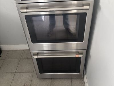 Cafe 27 Stainless Steel Double Electric Wall Oven - Smart Home Enabled