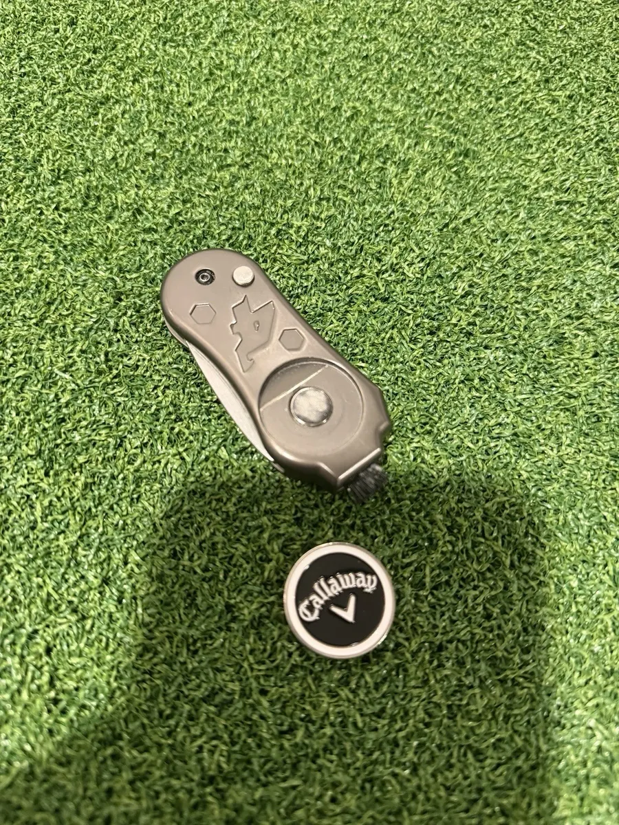 Callaway Blade 4 In 1 Divot Tool W/Brush & Ball Marker