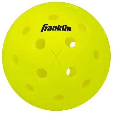 Franklin X-40 Pickleballs 12 Pack Optic Yellow