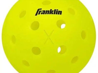Franklin X-40 Pickleballs 12 Pack Optic Yellow