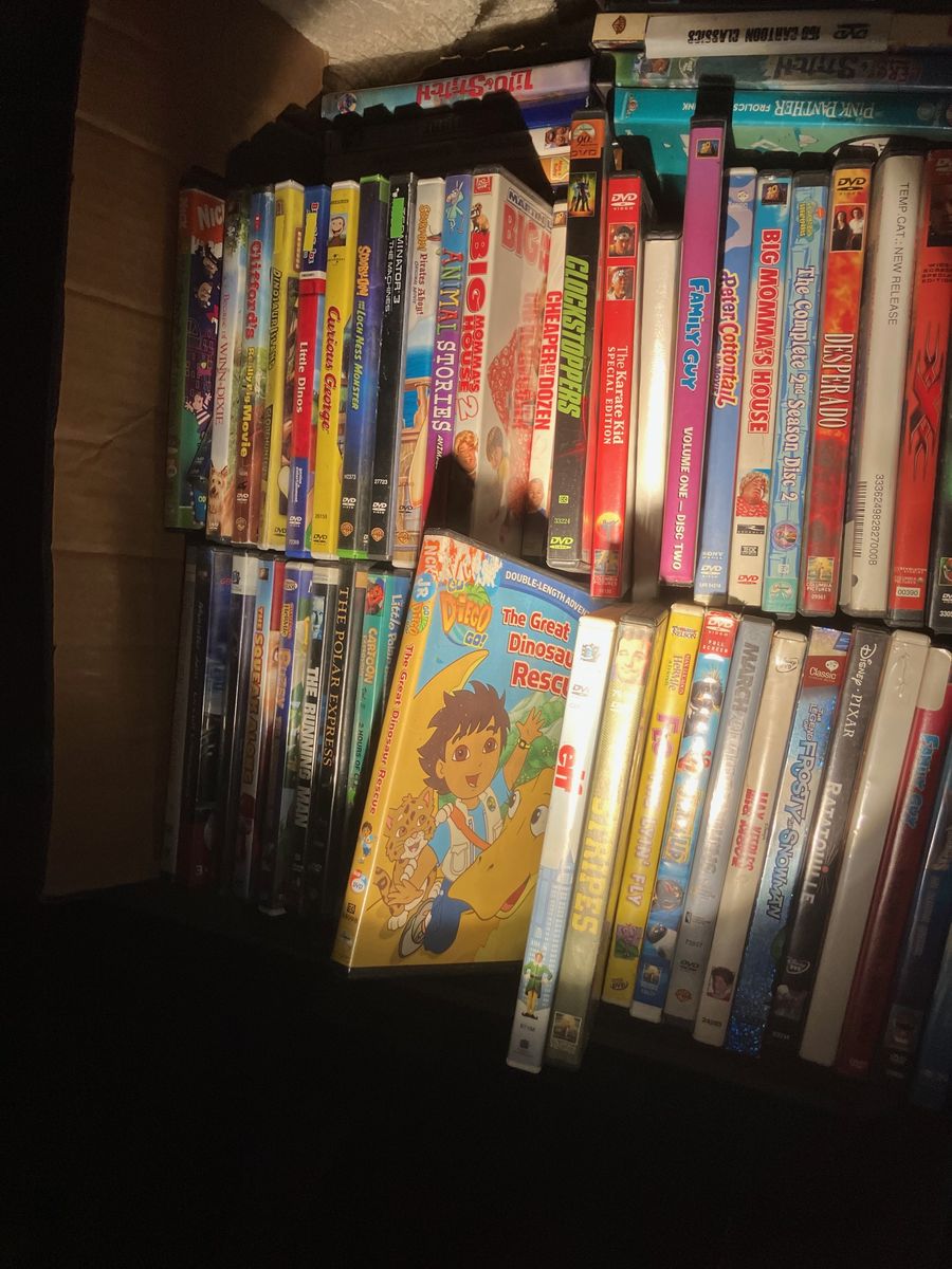 Huge Box With Tons Of DVD's