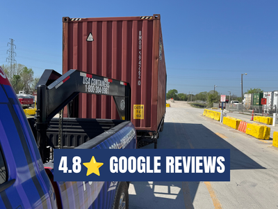 20' Used Container – Weatherproof Contractor Storage – In Stock Today