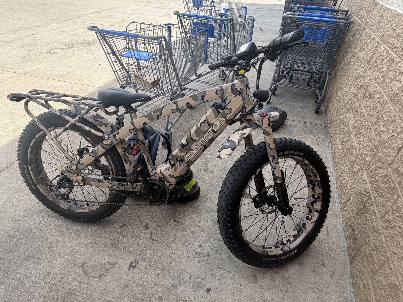 Addmotor Wildtan Camo Electric Fat Tire Mountain Bike