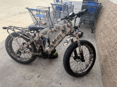 Addmotor Wildtan Camo Electric Fat Tire Mountain Bike