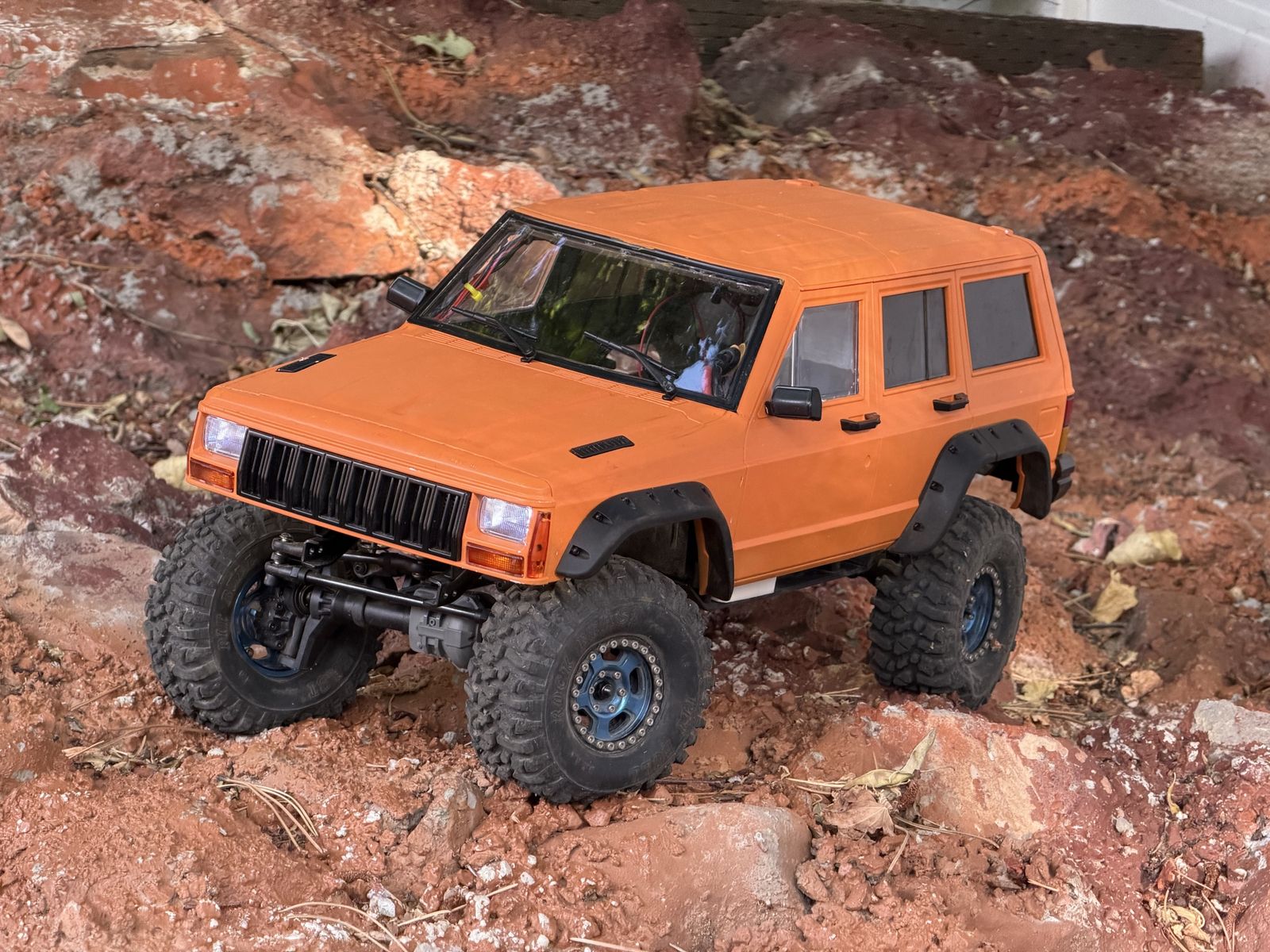 TRX4 crawler with Injora Jeep hard body  