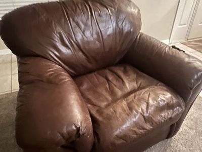 Brown Leather Chair