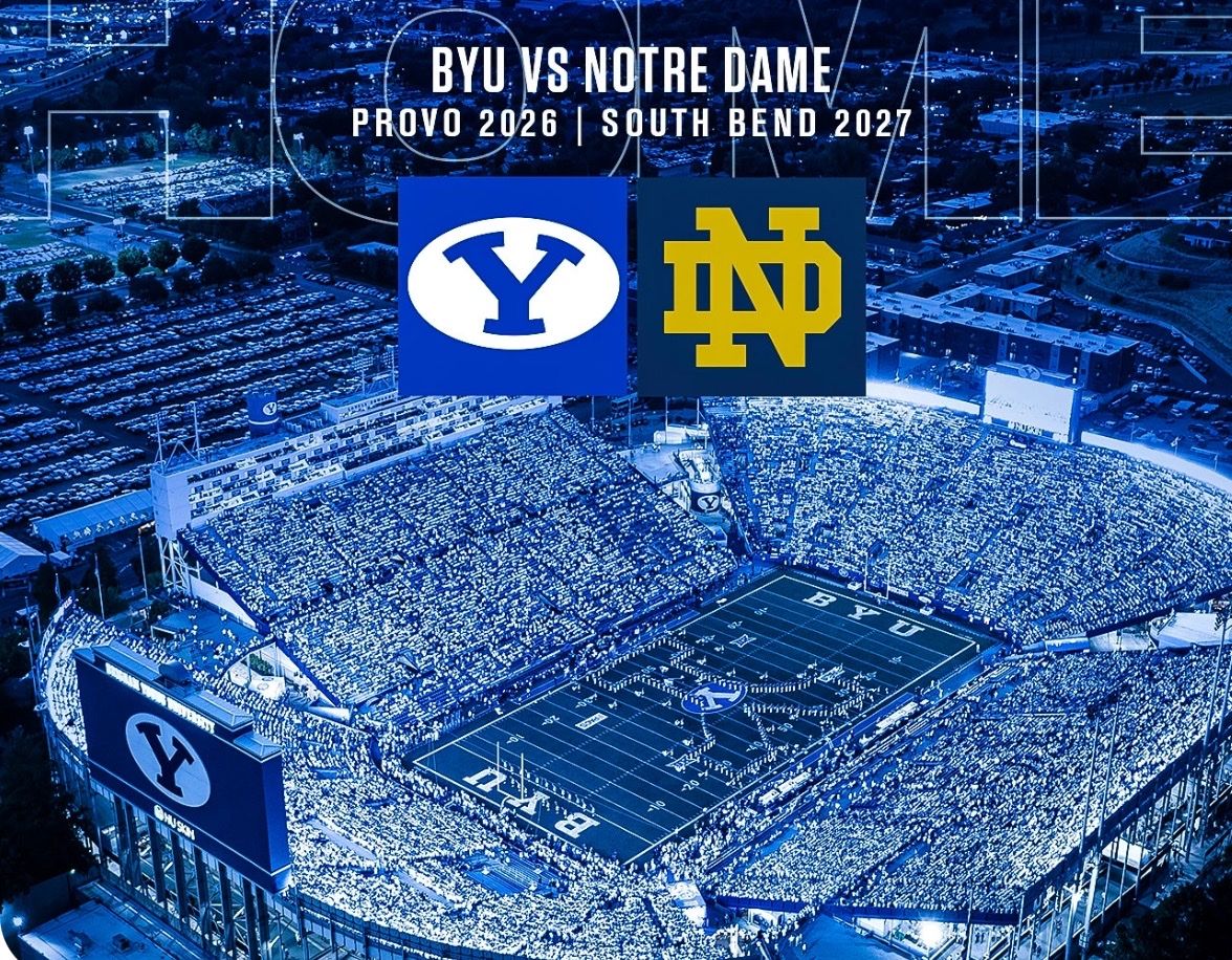 BYU vs Notre Dame - 2 tickets - $535 each