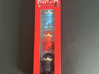 Ninja Erasers