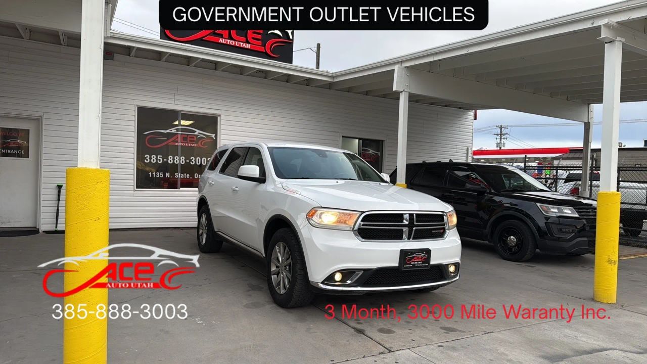 2018 DODGE DURANGO SXT