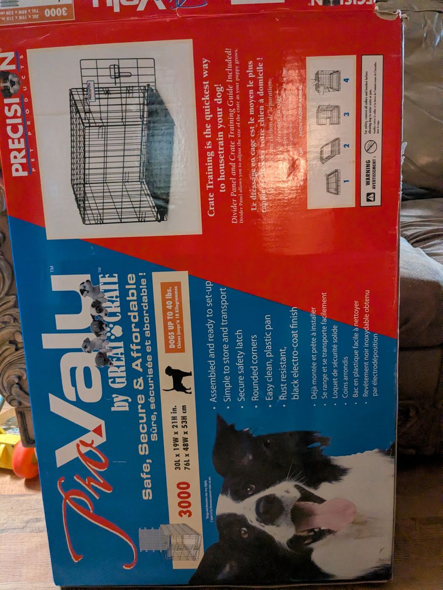 Dog crate/ kennel like new