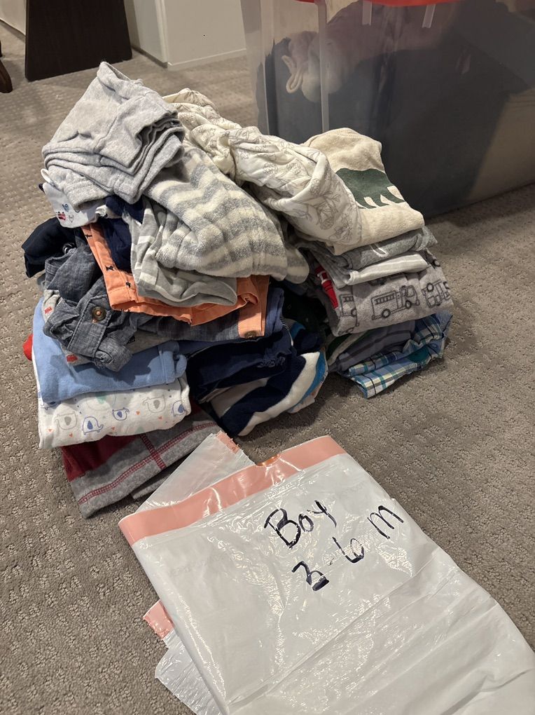 Boys 3-6 Months Clothes Grab Bag