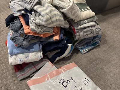 Boys 3-6 Months Clothes Grab Bag