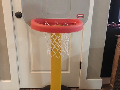 Little Tikes Easy Score Kids' Adjustable Basketball Hoop Set