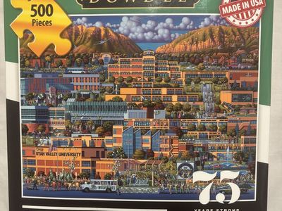 DOWDLE Utah Valley University UVU 500 Piece Puzzle