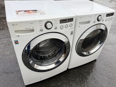 LG steam washer&dryer free delivery