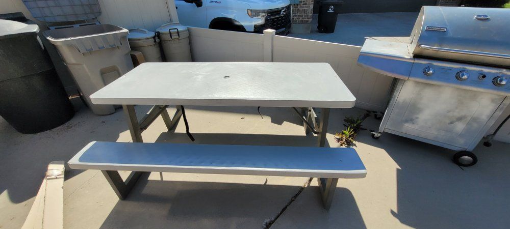 folding lifetime outdoor table