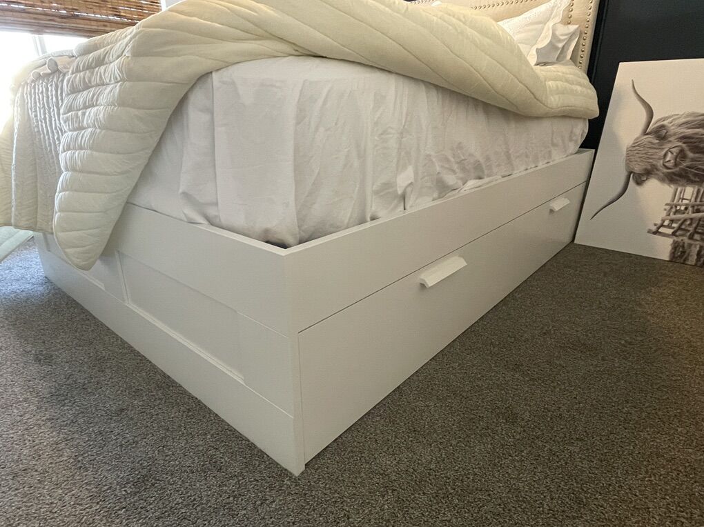 Queen Bed Frame and Dresser (Individual/Together)