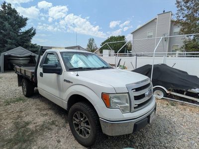 Ford F-150 Flatbed Truck - White - Needs Engine Work (P0307 Code)