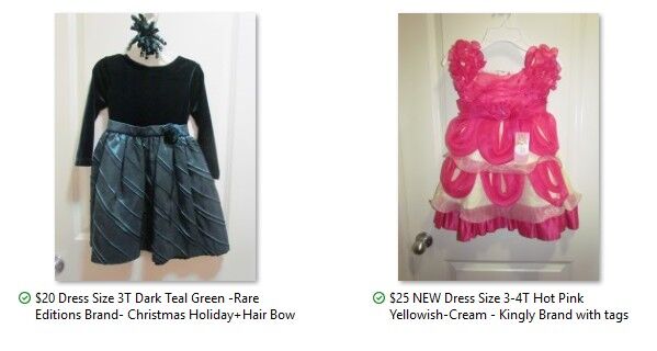 Size 3T Girl's Toddler Church Christmas Holiday Dresses ~ Easter ~ Wedding Flower Girl