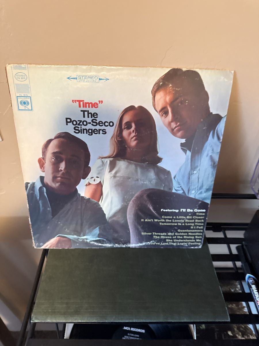 The Pozo-Seco Singers Time Vinyl LP Columbia Stereo Record