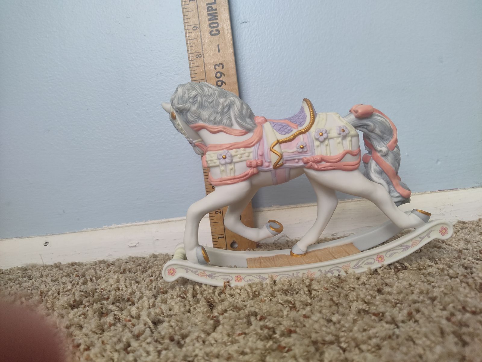 Porcelain Rocking Horse