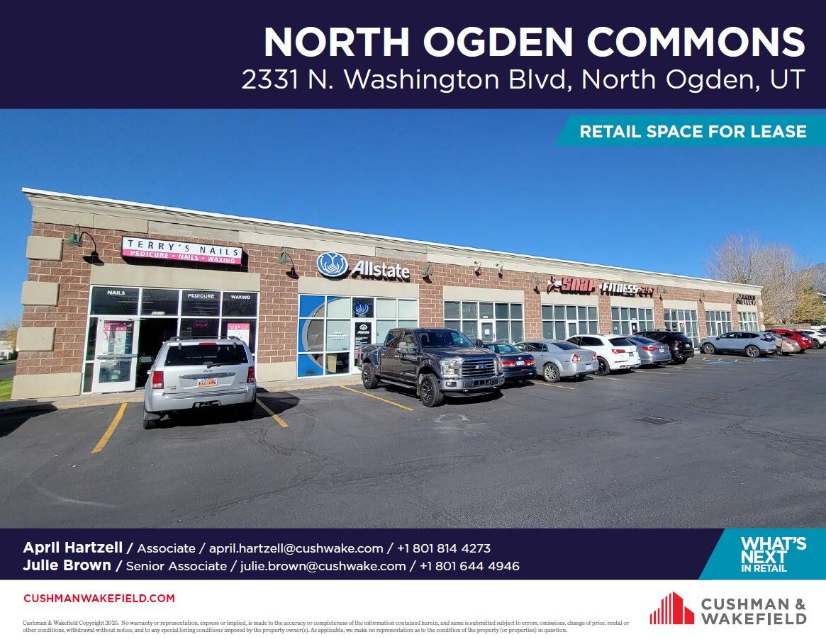 Retail Space For Lease in North Ogden