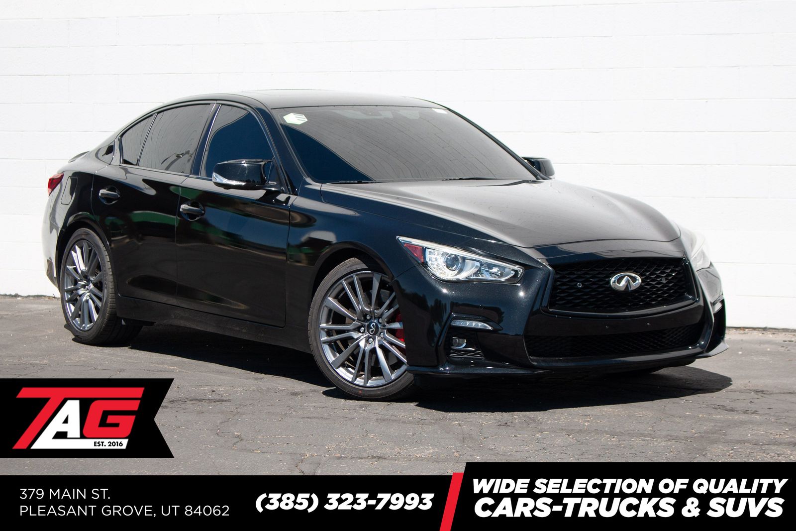 2021 Infiniti Q50 Red Sport 400