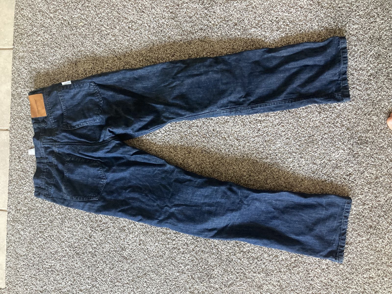 AGVSPORT Dark Wash Denim Motorcycle Jeans