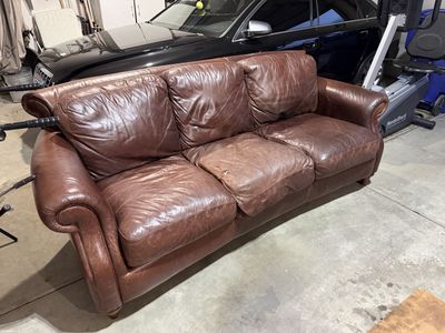 Natuzzi Leather Couch